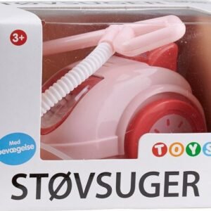 Legetøjs Støvsuger Med Bevægelse - Pink