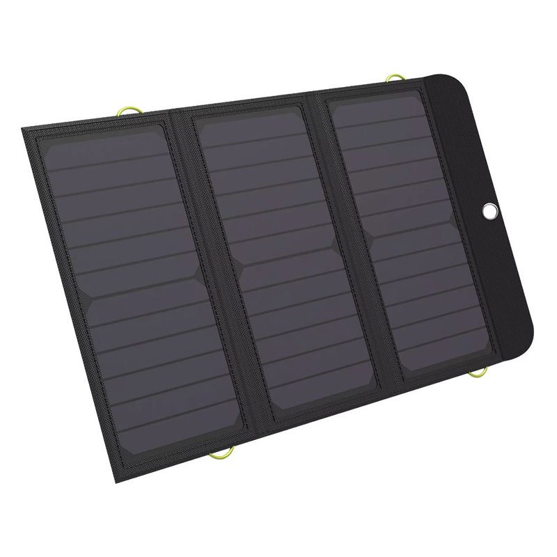 REFURBISHED Sandberg 21W Solcelle oplader m. indbygget 10.000 mAh powerbank