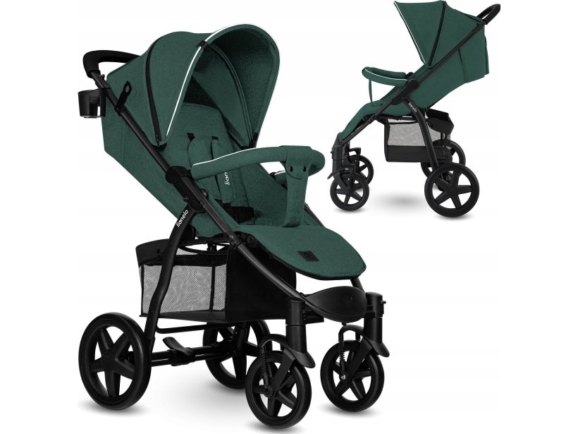 Lionelo Barnevogn Annet Plus Green Forest