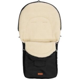 Sensillo Uld Sovepose - Sort Til Barnevogn (95X40)