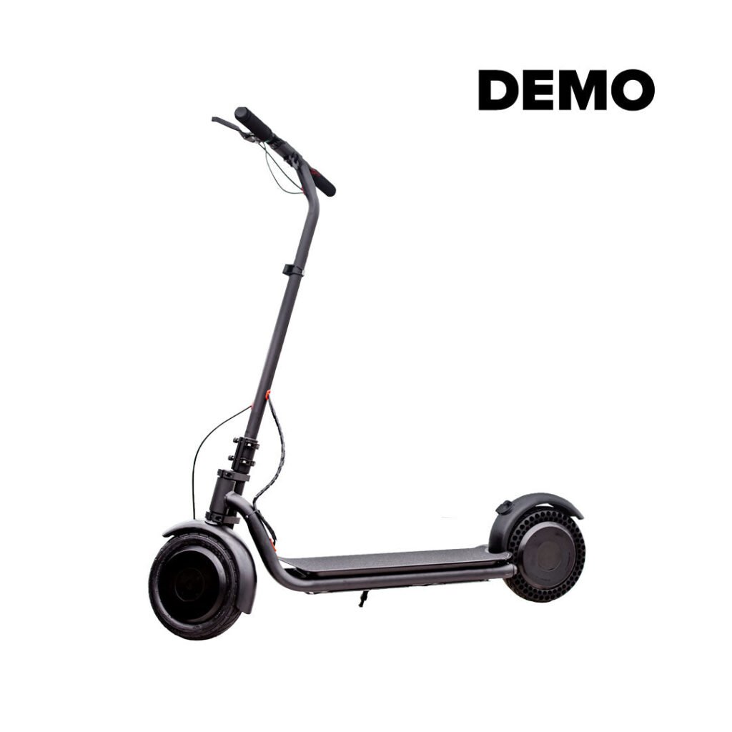 El-Løbehjul GoRunner Pro 10" Sort V2 + + Gratis mobilholder - Demo 10" Pro m. punkterfri dæk