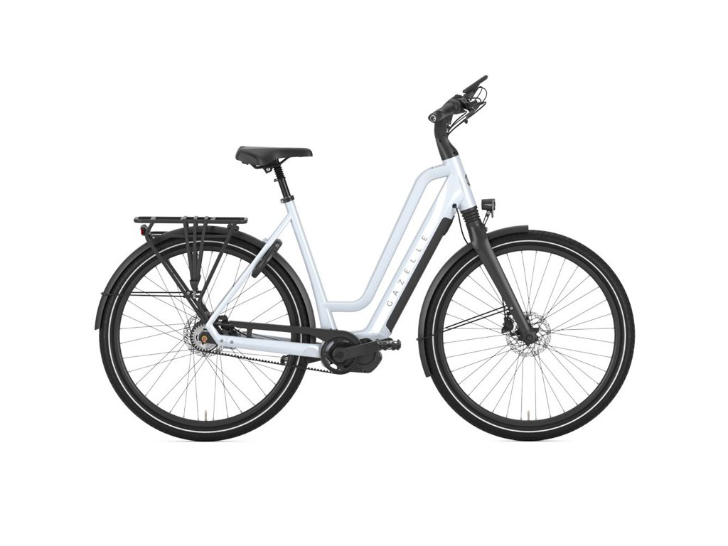 Gazelle Chamonix C5 HMS - Elcykel - 5 gear - Fodbremse - Blue - Str. 53 cm