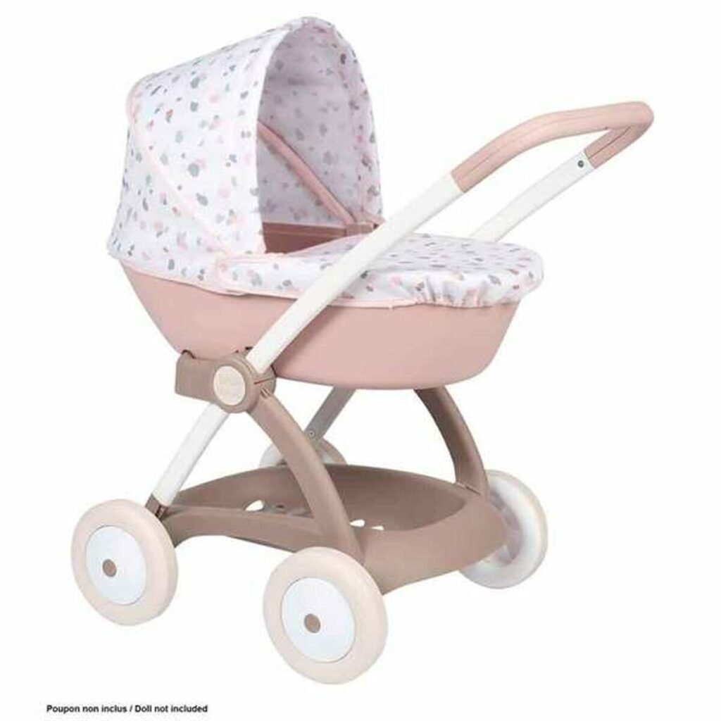 Lille Barnevogn til Dukker Smoby Pop Pram 59 x 58 x 38 cm