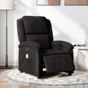 Massagestol velour sort