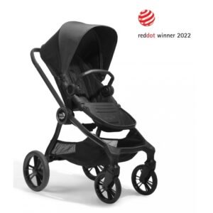 Baby Jogger City Sights, Baldakin, Traditionel Barnevogn, Ethvert Køn, Solidt Hjul, Sammenfoldelig, Sort