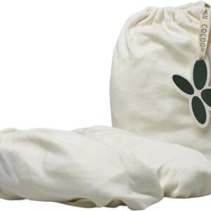 2 stk. Cocoon Økologisk Jersey Lagen, Barnevogn 37x96 cm