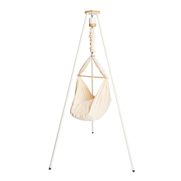 BABYNOHR - Slyngevugge Med Motor - Bundle Alt i En Pakke - Beige - Babynohr.dk