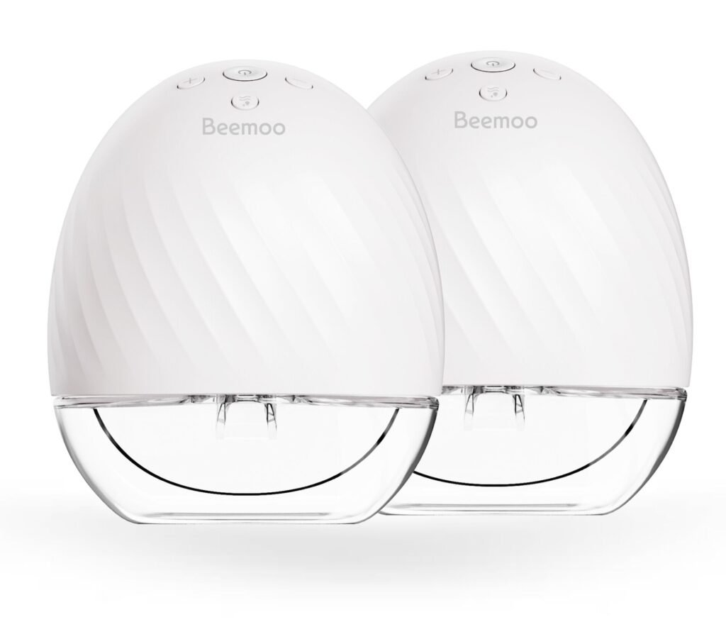 Beemoo CARE Wearable Elektrisk Brystpumpe Dobbelt