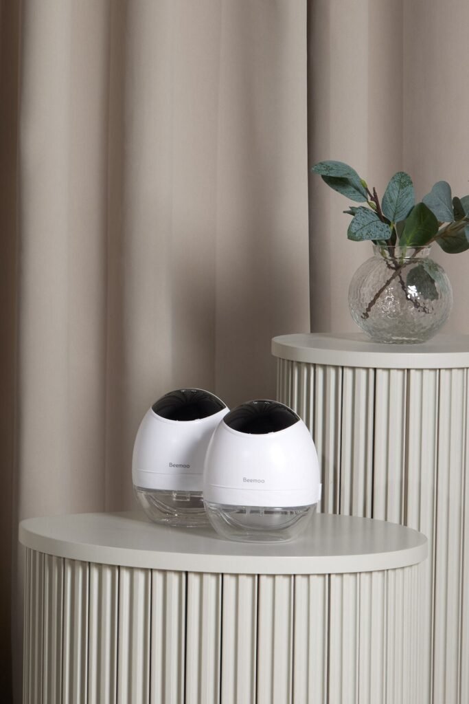 Beemoo CARE Wearable LED Elektrisk Brystpumpe Dobbelt