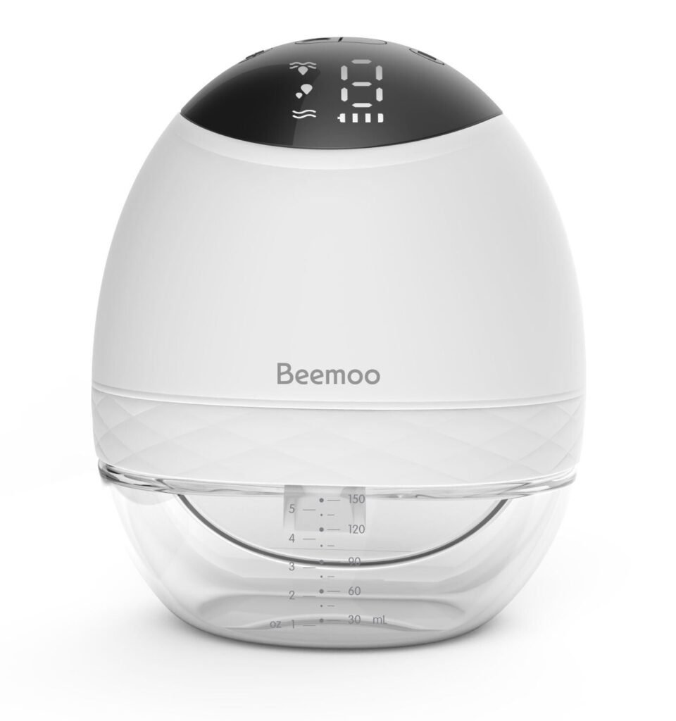 Beemoo CARE Wearable LED Elektrisk Brystpumpe Single