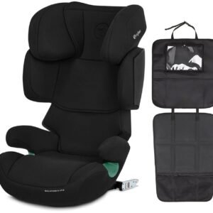 Cybex Solution X i-Fix Autostol inkl. Beemoo 3-i-1 Sædebeskytter, Pure Black