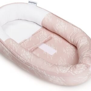 Doomoo Babynest Dimlyserød