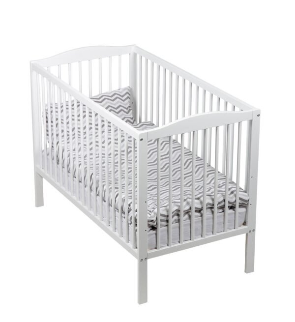 JLY MAJA Dream Tremmeseng m. BabyMatex Softi Madras 60x120, Hvid