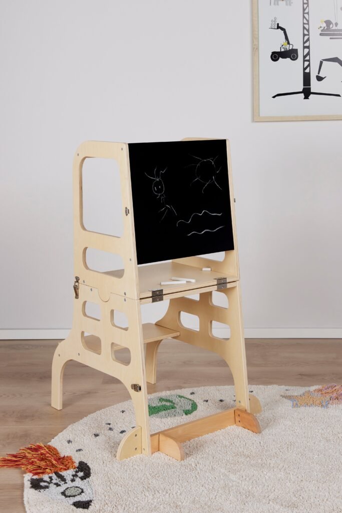 JLY SAGA Læringstårn med Kridttavle, Natur, Børnemøbler, Indretning børneværelse