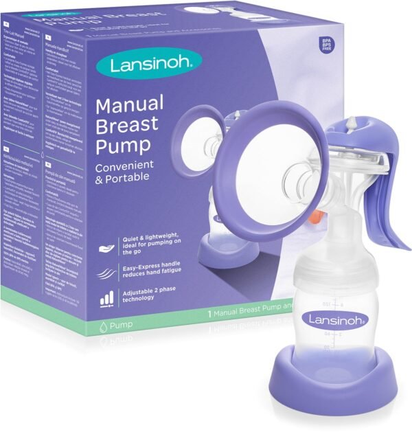Lansinoh Brystpumpe, Manuel