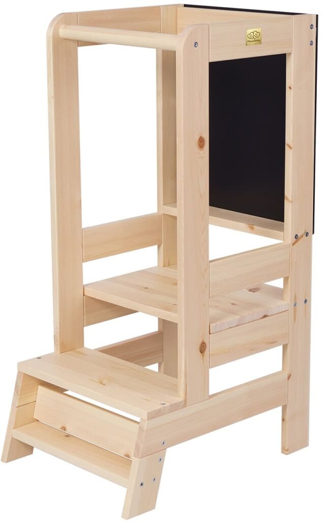 Meowbaby Læringstårn med Tegnetavle, Natur, Børnemøbler, Indretning børneværelse