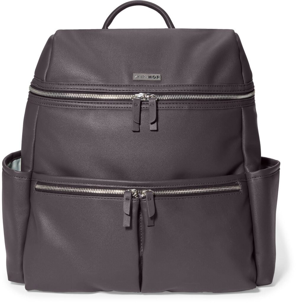Skip Hop Flatiron Pusletaske, Grey Raisin