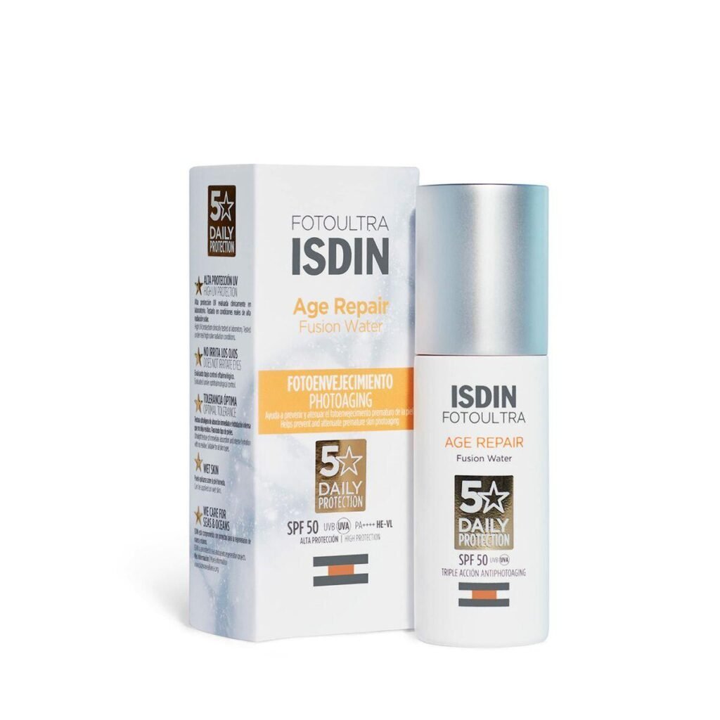 Solcreme til ansigtet Isdin Fusion Water Magic Glow Spf 50 50 ml