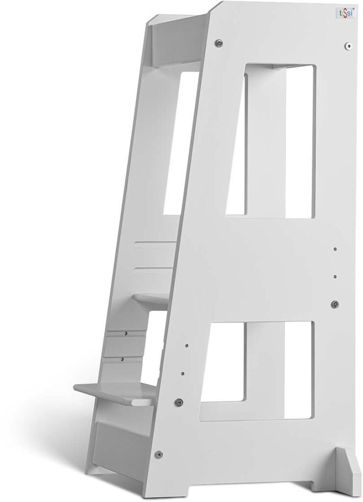 tiSsi Læringstårn, Beech White, Børnemøbler, Indretning børneværelse