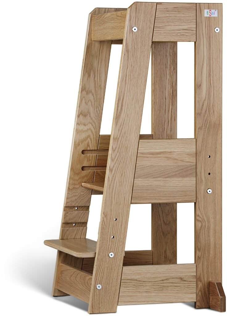 tiSsi Læringstårn, Oak, Børnemøbler, Indretning børneværelse