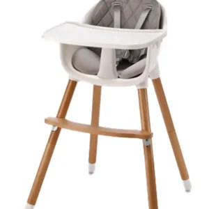 2-i-1 højstol - grå