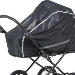 Babytrold - Myggenet Til Barnevogn - Med Refleks