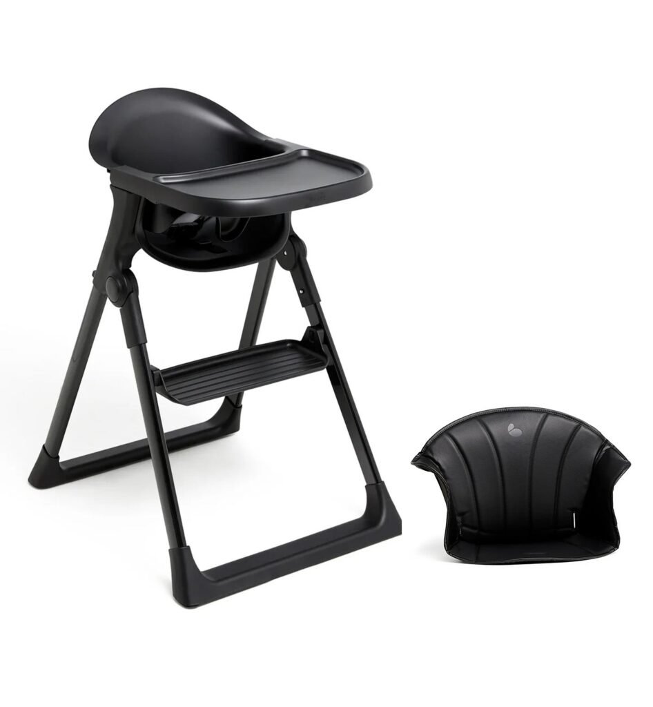 Beemoo CARE Harmony Højstol inkl. Hynde, All Black/Black