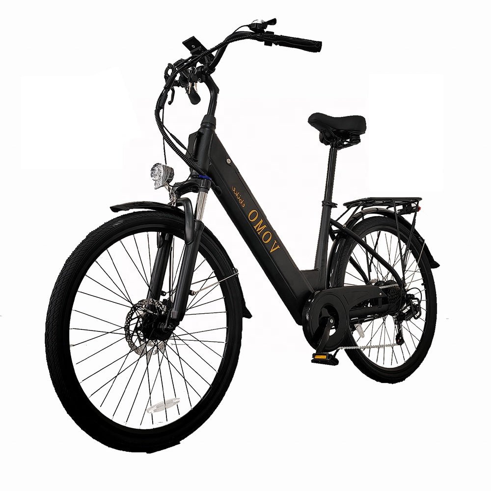 CS20 Elcykel (25 km/t) - Sort