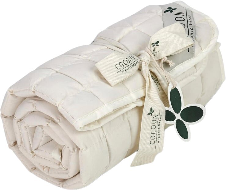 Cocoon Kapok Rullemadras, Barnevogn 37x96 cm