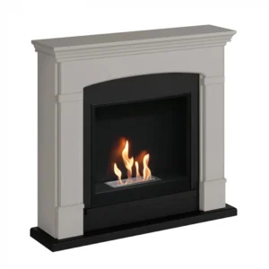 Hals Beige Biopejs kamin