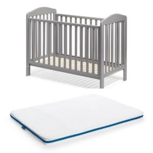 JLY ELLA Dream Drop Tremmeseng inkl 3D-madras 60x120, Grå