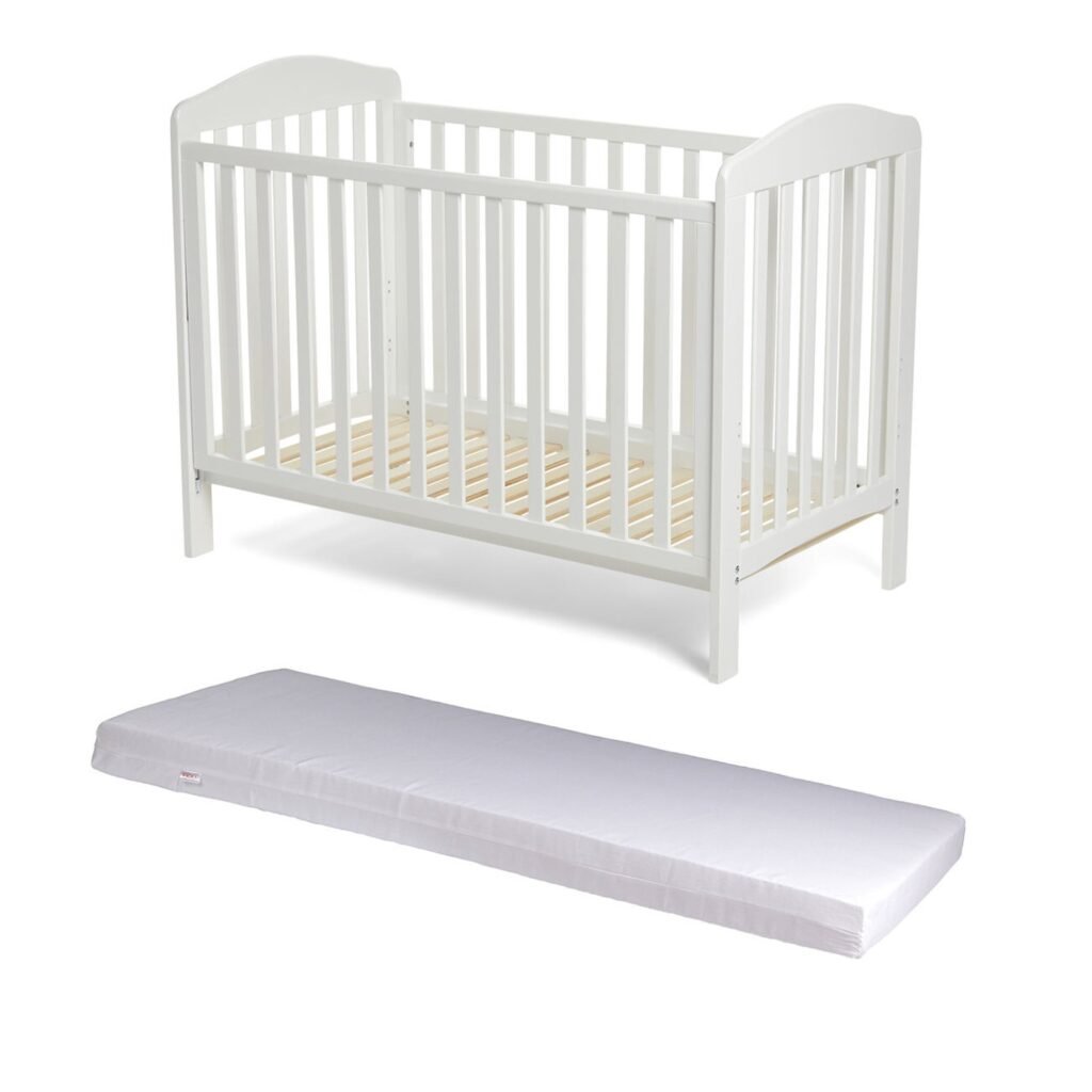 JLY ELLA Dream Drop Tremmeseng inkl. NG Baby Basic Madras 60x120, Hvid