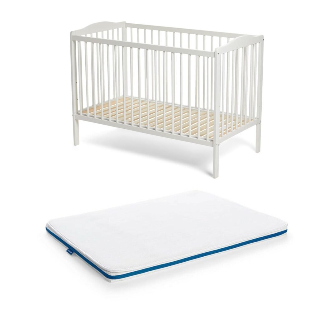 JLY MAJA Dream Tremmeseng inkl 3D-madras 60x120, Hvid
