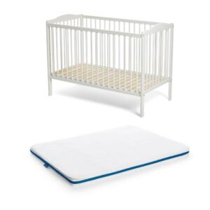 JLY MAJA Dream Tremmeseng inkl 3D-madras 60x120, Hvid