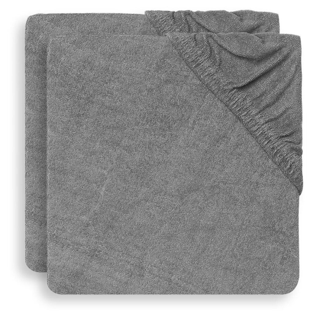 Jollein Betræk til Puslepude 50x70cm 2-pak, Storm Grey