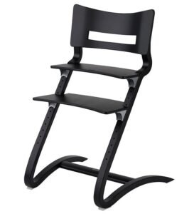 Leander Classic Højstol – 55x56x83 cm – Sort
