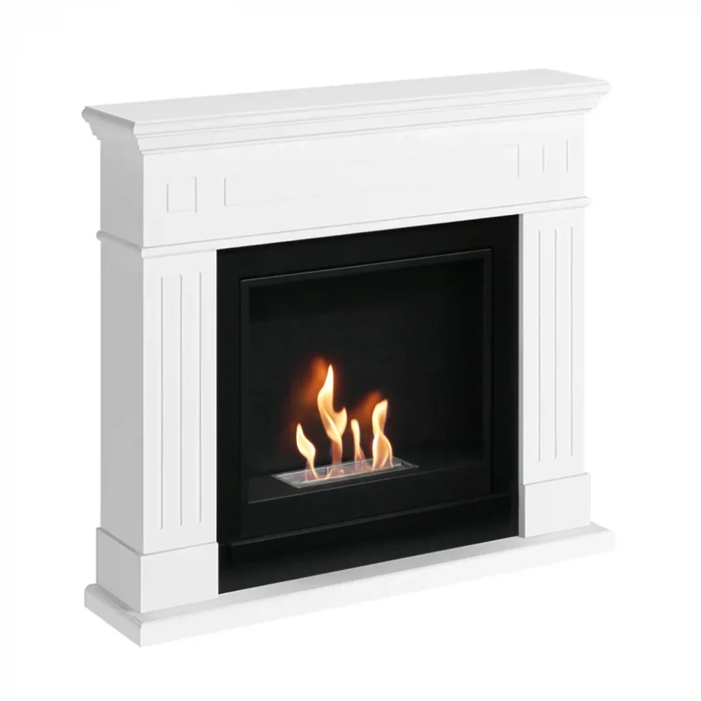 Lønstrup Hvid Biopejs kamin