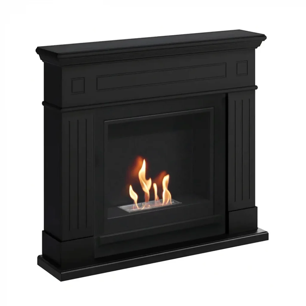 Lønstrup Sort Biopejs kamin