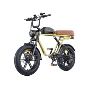 M1 Elcykel (25 km/t) - Gul / Single battery