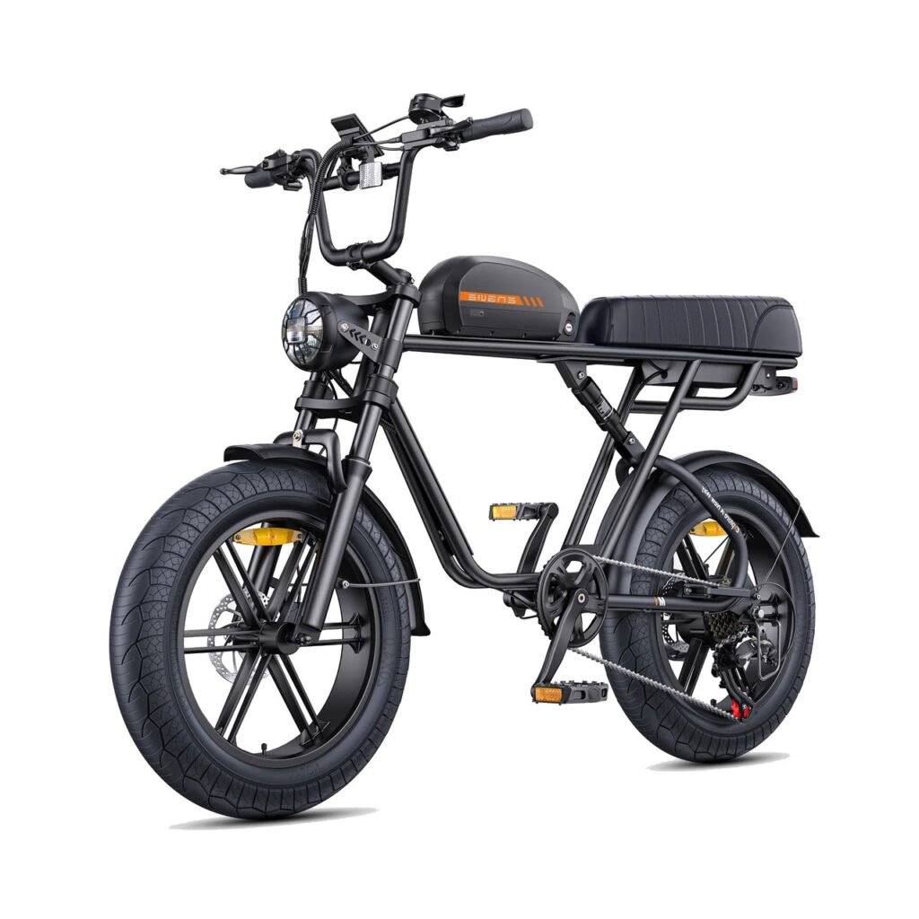 M1 Elcykel (25 km/t) - Sort / Single battery