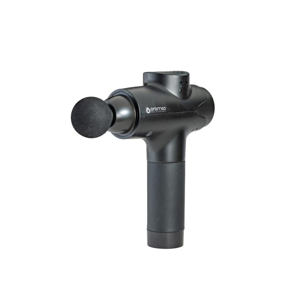 Massagepistol til muskelafslapning og gendannelse Oromed ORO-GUN PRO BLACK 20 W Sort