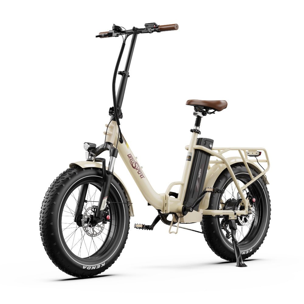 OT16 Max Elcykel (25 km/t) - Beige