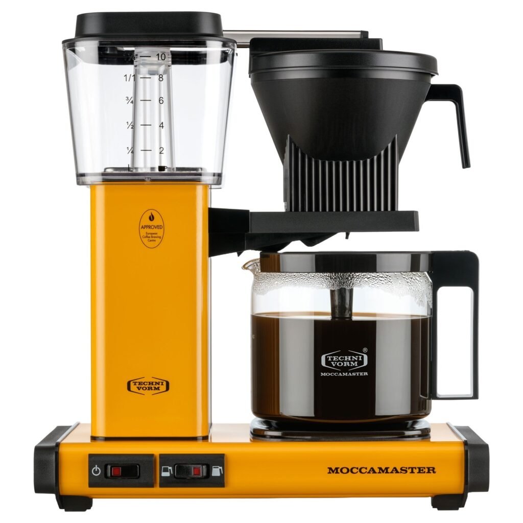 Optio kaffemaskine, yellow pepper