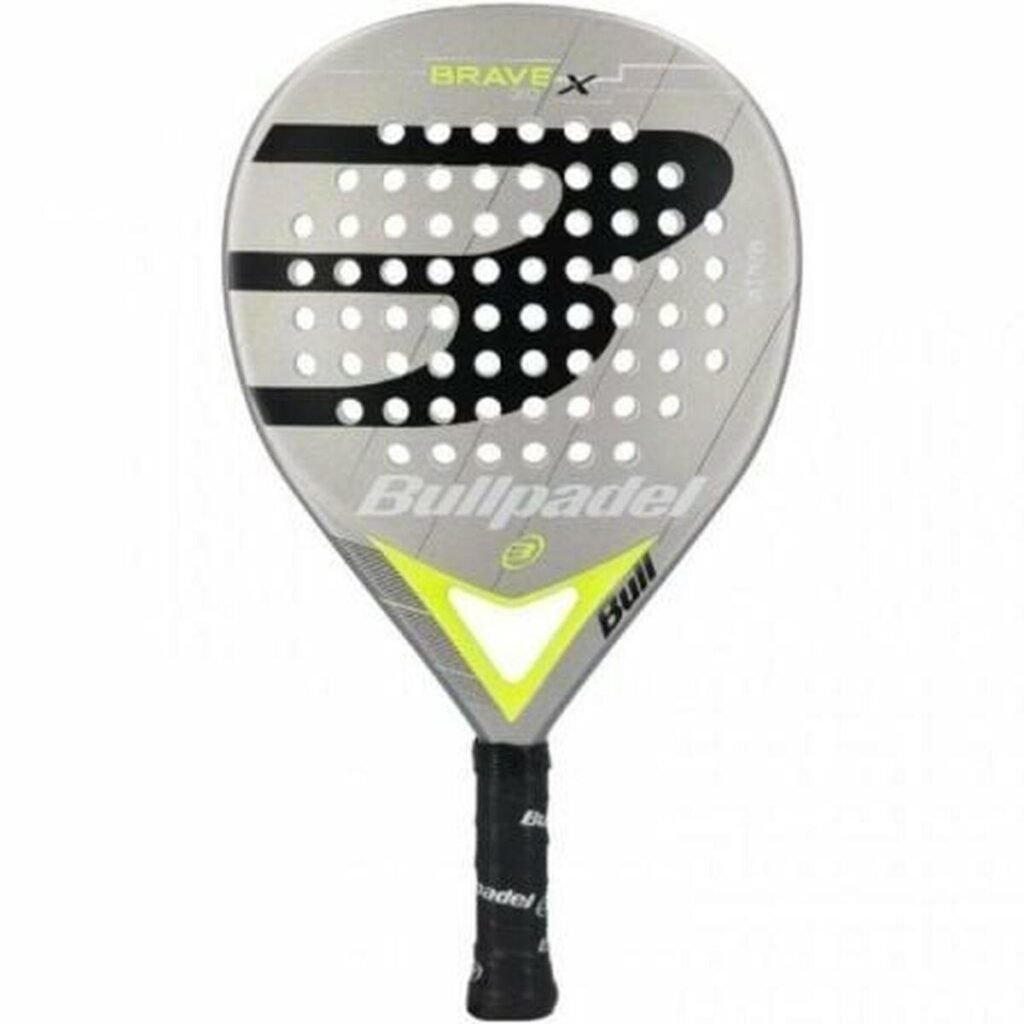 Padel bat Bullpadel Brave 3.0 2021 Gul Grå Glasfiber