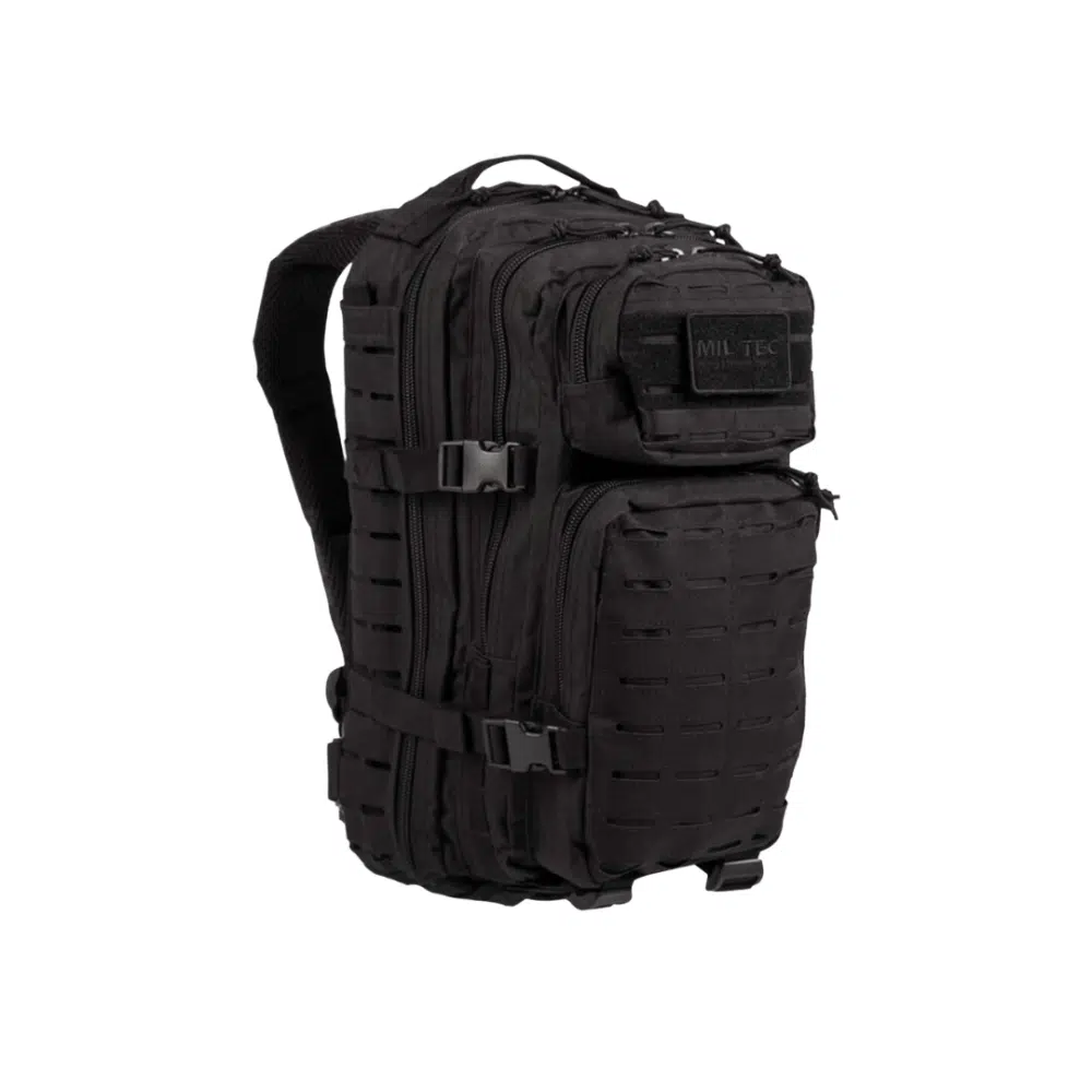 SORT SKOLETASKE LASER | 0-3 klasse