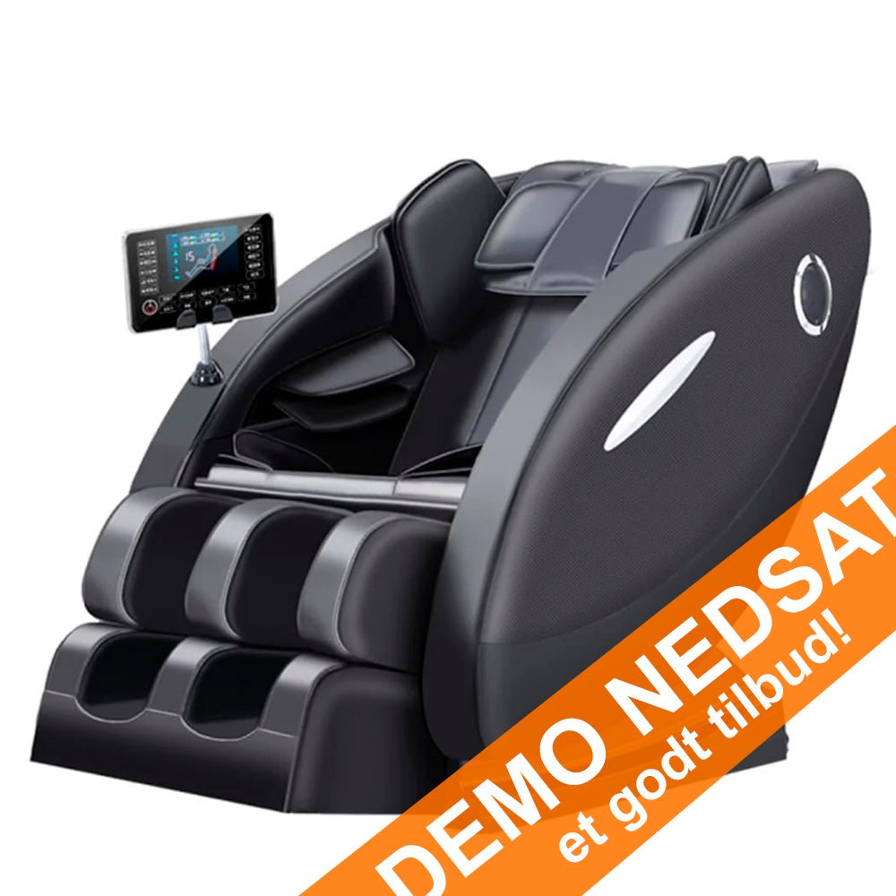 SPAR - DEMO MODEL: Massagestol A5 - AI-styring, Varmeterapi, Zero Gravity og Touchskærm
