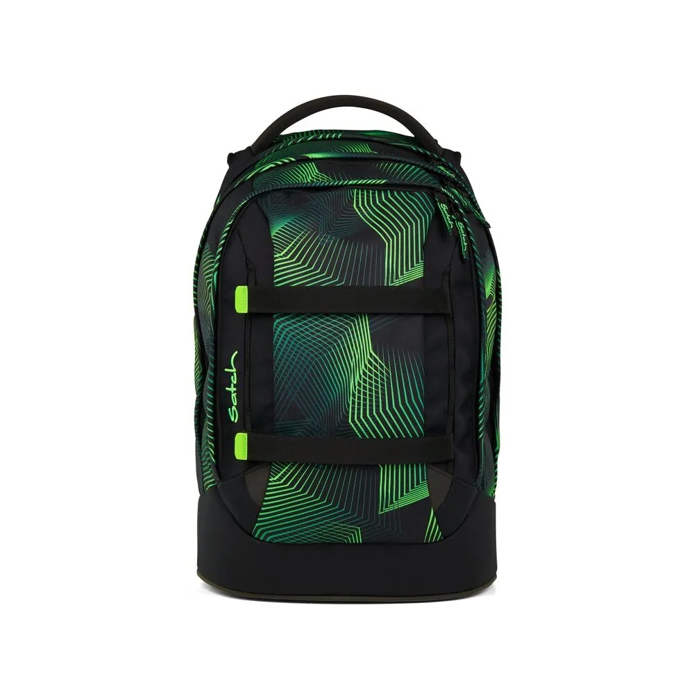 Satch PACK Skoletaske Seismic Green 30L