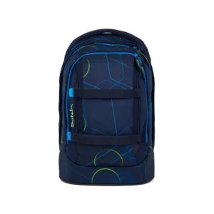 Skoletaske Satch Blue Tech