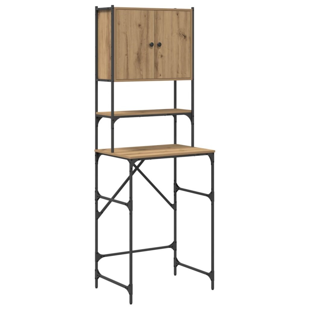 Vaskemaskine Skab Artisan Egetræ 68x48,5x194 cm