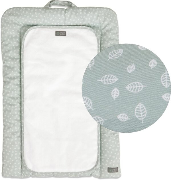 Vinter & Bloom Puslepude Nordic Leaf, Mild Green